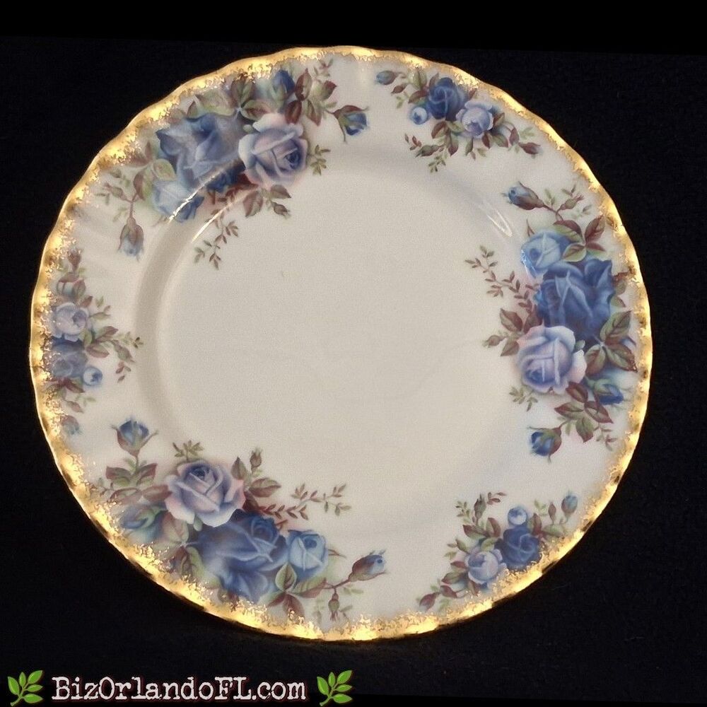VINTAGE: Royal Albert "Moonlight Rose" Bone China Salad Plate